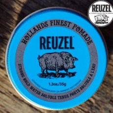 리우젤코리아 블루 수성 하드 포마드, 35g, 1개