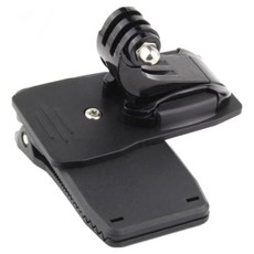 고프로11 블랙 호환 가방 모자 집게 액션캠 마운트 액ddu7+5svP