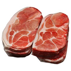 고성축산 마켓 수입 미국산 목전지 슬라이스 3mm 제육볶음용 (냉동), 2개, 1kg