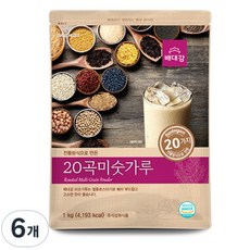 배대감 20곡 미숫가루, 1kg, 6개