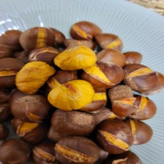 밤영양간식까기쉬운 칼집 약단밤 2kg, 1개