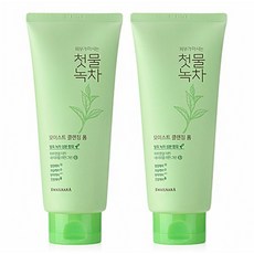 과일나라 첫물녹차 모이스트 클렌징폼, 180g, 2개