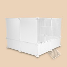 애구애구 강아지 울타리 DIY 애견 펜스, 01.가림막, 투명, 1개