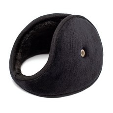 1+1 빅사이즈 겨울 방한 왕 귀마개, 블랙 1+1, 2개