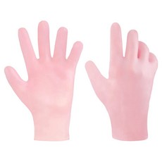 보습 실리콘 장갑 각질관리 각질 핸드케어 수분팩 홈케어 네일, 핑크, 1개