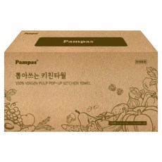 Pampas 뽑아쓰는 키친타올 130매, 16개, 1개입