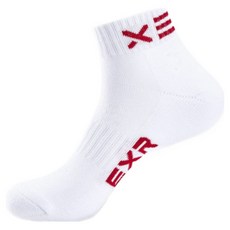 EXR 남성 스포츠 쿠션 넥 컬러라인 발목양말 5P_WHRD, 5족세트_WHRD, 1개