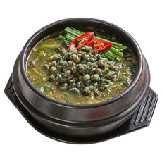 제철밥상 시원칼칼한 충청도식 다슬기해장국, 3개, 500g
