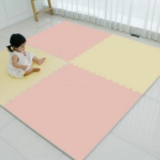티지오 방방 퍼즐매트 100X100cm 두께 3cm tnd*6934fj, 50x50x3cm(4장1세트)_크림, 1개