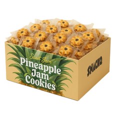 노브랜드 과자, 15개, 파인애플잼 쿠키