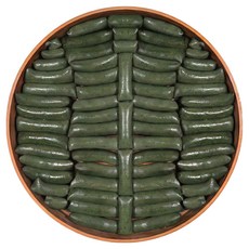 내게담다 제주 원물 쑥 절편 가래떡 해풍 쑥떡 당일생산 구워먹는 떡, 쑥가래떡, 1박스, 2kg