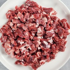 정직한우 1++등급 한우 혼합 국거리용, 1개, 300g