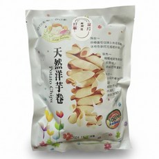 集賢庇護工場 原味 天然洋芋卷 50g (純素), 1個