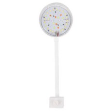 미니 어항 수족관 클램프 LED 조명 3모드 밝기9단계 YC-P002 USB 전원, 1개