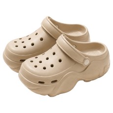 CLOUVEL 푹신한 샌들 슬리퍼 키높이 5CM