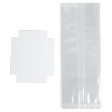 쿠키받침 8x6x1.5cm 식품지코팅-50장