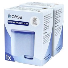 오아세 필립스 라떼고 에스프레소머신 호환 정수 필터, 2개, 필립스 아쿠아클린 호환 필터