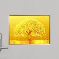 집들이선물 대박기원 과 액막이명태 자석현관문, 황금나무와액막이명태