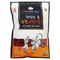 25년 (국산) 세척 태양초 청결 햇 고춧가루 2.5kg (김치용 보통맛), 1개, 2.5L