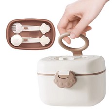 베베코지 휴대용 분유 케이스 분유통 소분통, 1개, M사이즈(380ml)