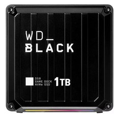WD BLACK D50 Gaming Dock 외장SSD 1TB, 블랙