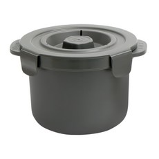 헬로제인 전자레인지용 저당밥솥 3인용, 그레이