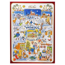 카를라 어드벤트 캘린더 2025 크리스마스 초콜릿 선물 2026, 75g, 3개