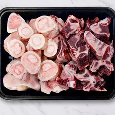 [농협안심한우] 국내산 한우 사골잡뼈 보신용 4kg, 1개