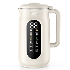 ROUUO 스마트 스테인리스 두유제조기 대용량 이유식 죽 제조기, 836k