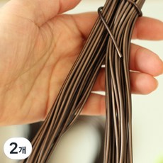 분재철사 가는 소분형 가든파릇 11m, 2.0mm, 2개