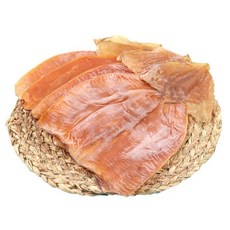 마른 오징어 몸통 껍질 벗은 마른 오징어, 1개, 500g(7~8마리)