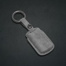 오토티엔 야마하 엔맥스125 XMAX300 스마트키 기스방지 가죽 케이스 커버, 1개, 다크 그레이