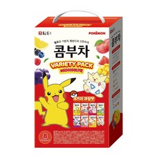담터 포켓몬 콤부차 버라이어티팩, 1개, 80개입, 5g