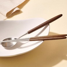 보겐 국산 메이플 우드 커트러리 옻칠 한식 수저 2인 세트, 숟가락 2p + 젓가락 2p, 우드색상, 1개