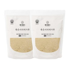 모닝팜 국산 쪄서볶은 서리태가루 검은콩가루 미숫가루 선식, 500g, 2개