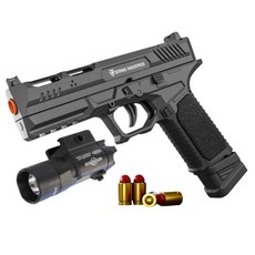 에볼기어 아카데미 탄피배출 너프건 자동연사 버섯탄 장난감 총 패키지 SIG17, 1개, 블랙