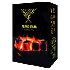 1급 코코넛숯 ARANG JOGJA 시샤숯 후카숯 shisha charcoal hookah charcoal 시샤후카숯 바베큐숯 구이용1급숯 1급바베큐숯 큐브숯 야자숯, 1kg, 4개