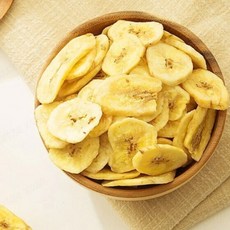 1+1 바나나칩 무첨가 무설탕 말린 바나나칩 500g대용량 바삭바삭한 바나나 칩, [1봉지]500gx1, 2개