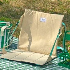 솜솜라이크 초경량 그라운드 체어 + 전용가방, 1개, 코코넛