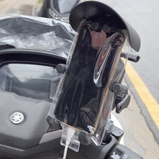 오토바이 바이크 휴대폰 스마트폰 방수케이스 배댈대행 라이더 터치 충전, Clear