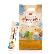 광야 콘플레이크 새싹보리 선식 시리얼 간식 유산균 단백질 함유 간편 식사 대용, 40개