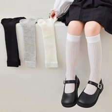 여아 키즈 여름 무지망사 반타이즈 4컬러 / 반스타킹 니삭스 초등 여름 매쉬 양말