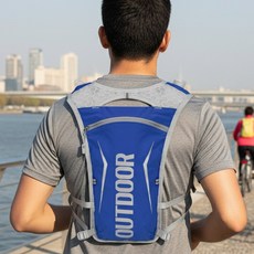 모니브 초경량 러닝 조끼 가방, 블루, 1개
