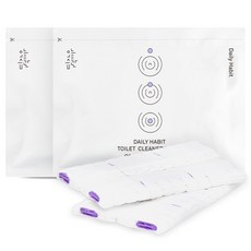 오늘습관 변기클리너, 변기클리너 리필 2팩 (12개입 x 2), 1개
