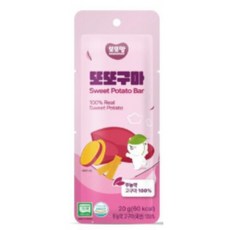 또또맘 또또구마 % 무농약 고구마말랭이, 20개, 20g