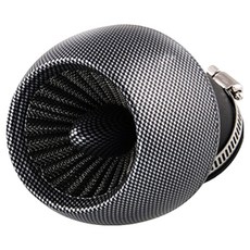 꼬마필터 오픈필터 오토바이 자동차 흡기튜닝 카본 탄소섬유, 1개, 꼬마오픈필터_1개