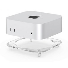 미니독 맥미니 M4 투명 아크릴 스탠드 거치대 받침대 쿨링 도킹스테이션, 1개