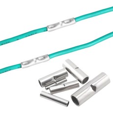 전선 케이블 연결 압착 단자 터미널 슬리브 베어 낱개 구매 BN1.25, 1개