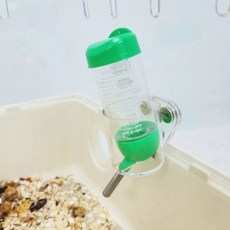 【獨家開模!】磁吸式水壺支架 水晶籠壁掛水壺架 壓克力水壺支架 倉鼠喝水 倉鼠水瓶, 1個, 1組(三磁鐵款)強吸力90趴, 透明