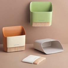 에브리샤인 걸이용 프리미엄 데스크 청소 미니 빗자루 쓰레받기 세트, 1개, 그린